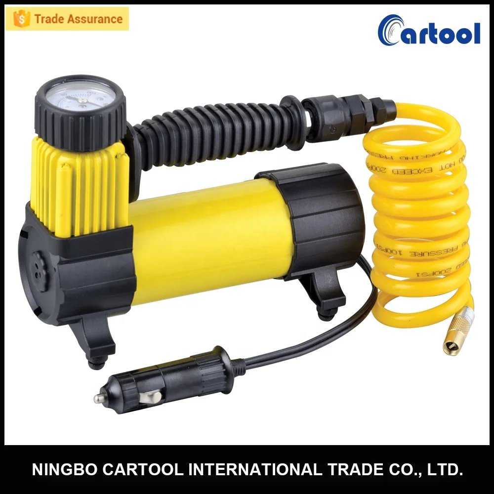 150 PSI heavy duty air compressor portable car tire inflator