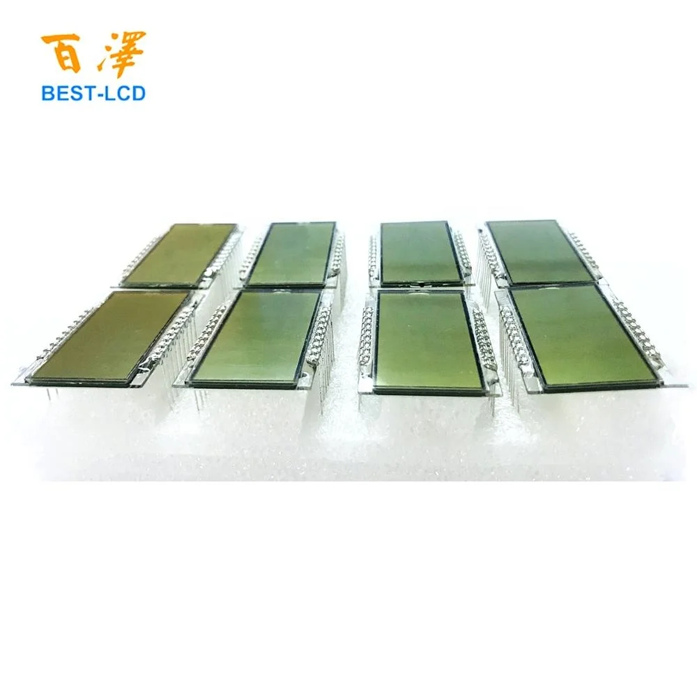 Custom Segment HTN Transparent LCD Display For Car/Odometer/Speedometer and other Automobile Apparatus