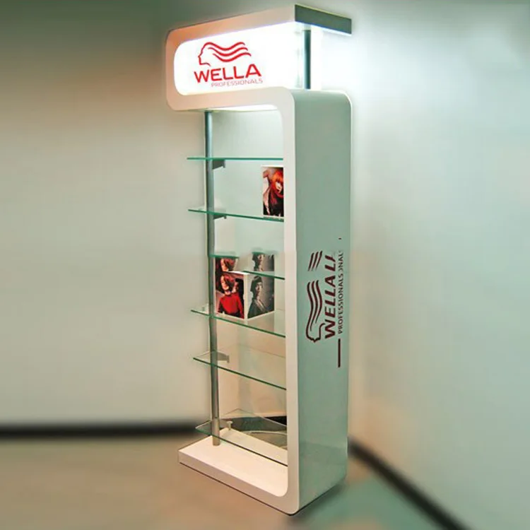 Дизайн интерьера магазина духов стеклянный Витринный Шкаф для