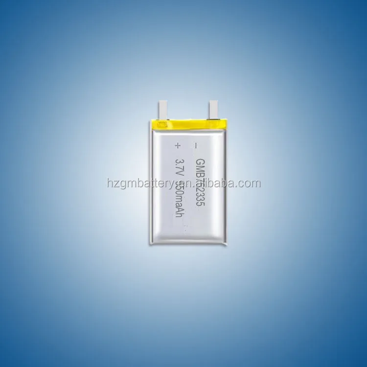 GMB маленький перезаряжаемый 3,7 в 150 мАч lipo полимерный аккумулятор 150 в 501235 мАч 3,7