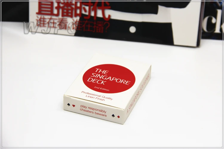 Индивидуальные сделать напечатанное качество двусторонняя Экологичные Кент игральные карты с пользовательские коробки