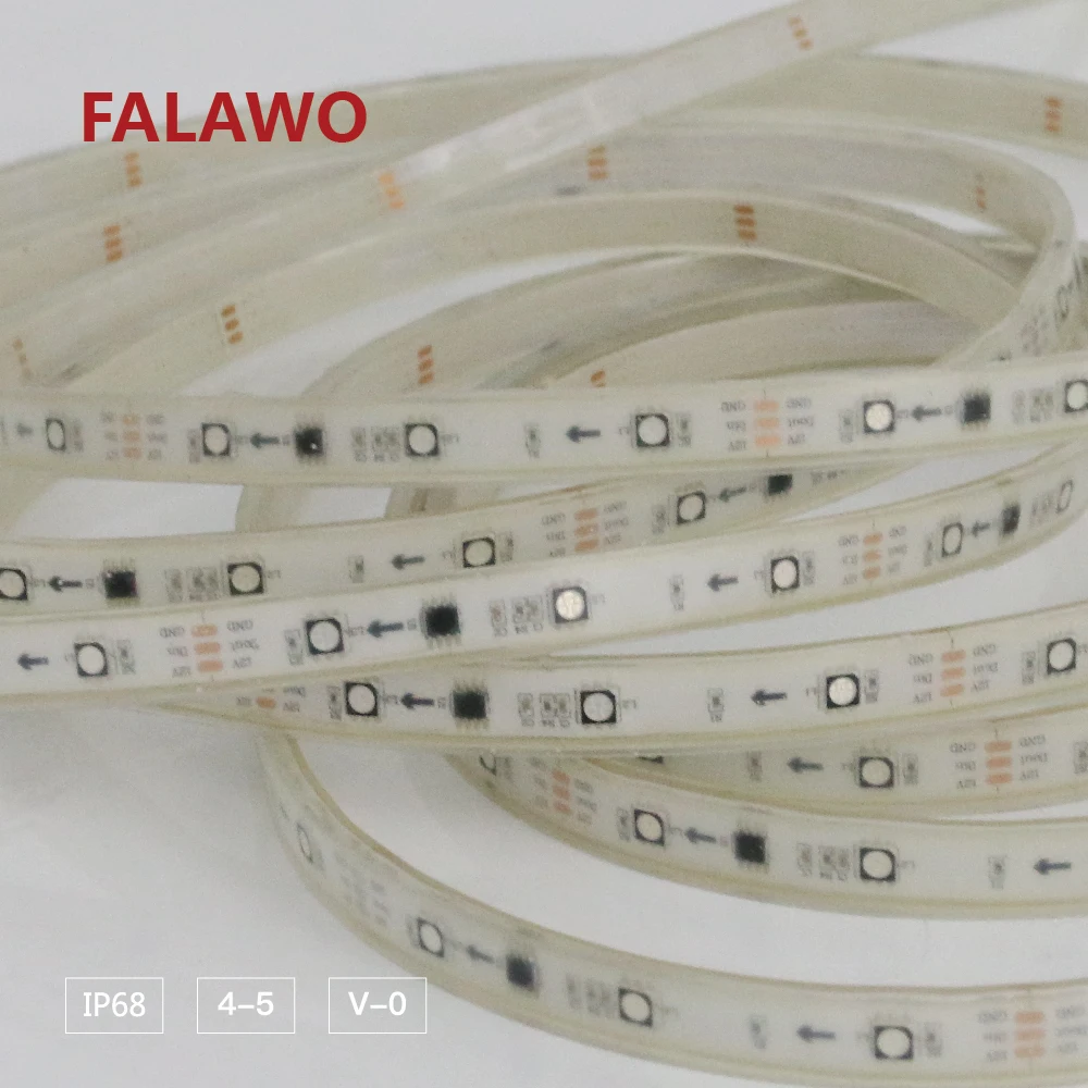 Falawo waterproof ip68 strip light led