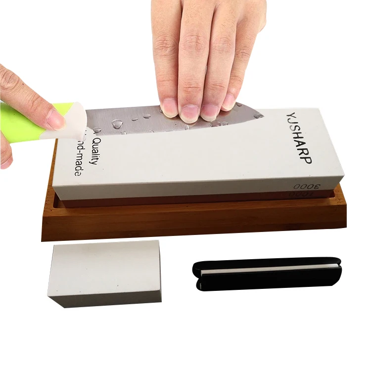 Whetstone Double Sided Knife Sharpener Sharpening  Two Sides Professional Sharpening Stone Grit for Kitchen Knives