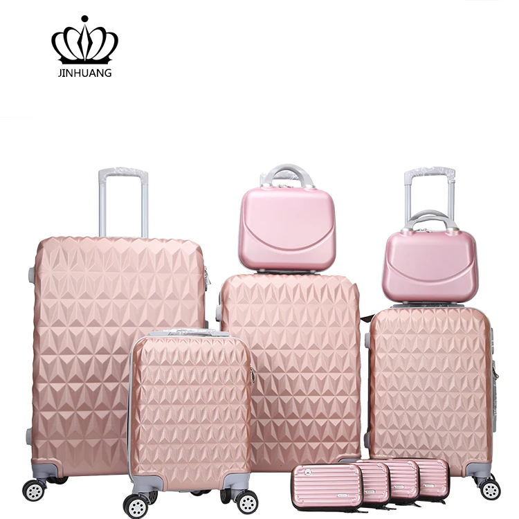 
ABS Luggage Sets Carry-On Trolley Promotional Travel Luggage Bags 
