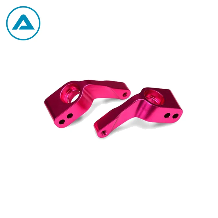 
 Пользовательская обработка с ЧПУ ar15 красные анодированные 6061 алюминиевые титановые аноды  