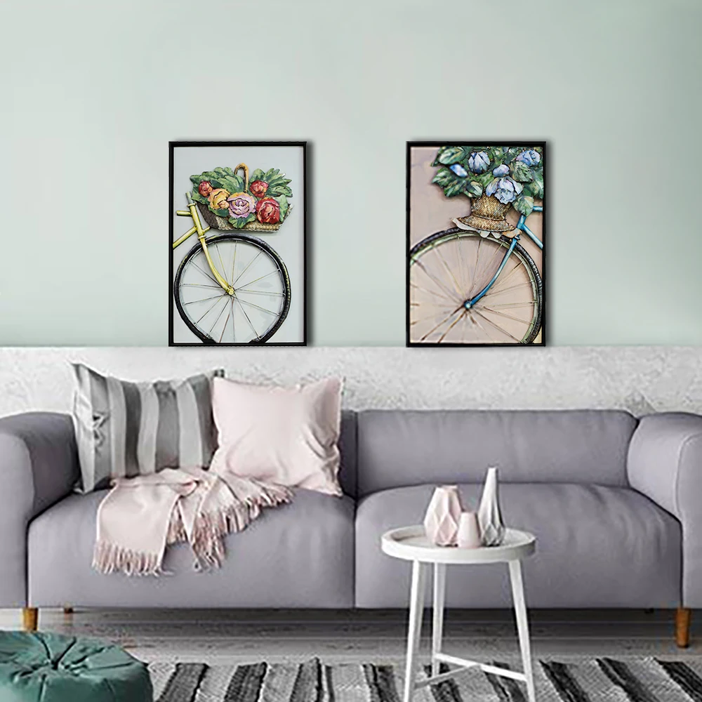 
2019 Trendy ballons party decoration 3d wall art farmhouse decor gift metal flower sculpture met art china 