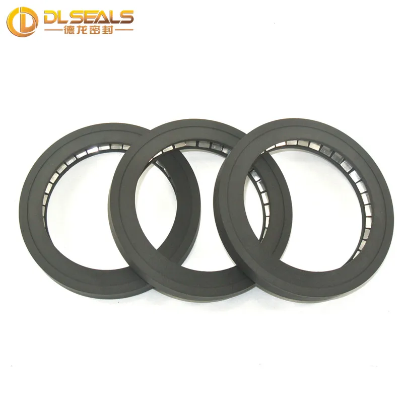 DLSEALS hot sales PTFE material v seal For Pan Plug Seal spring energized seal