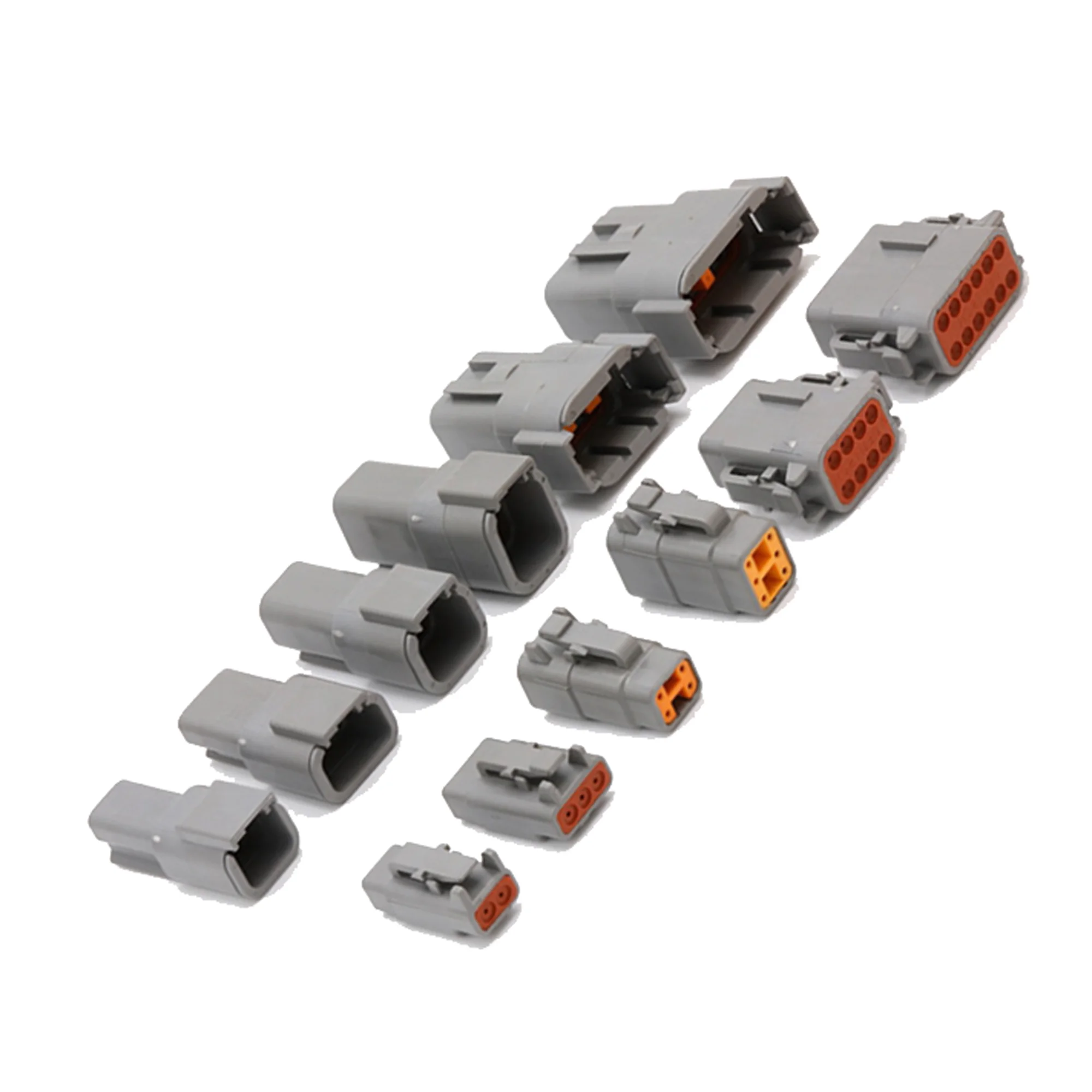 DT 6 Pin Kit Deutsch Waterproof DT04-6P DT06-6S Connector