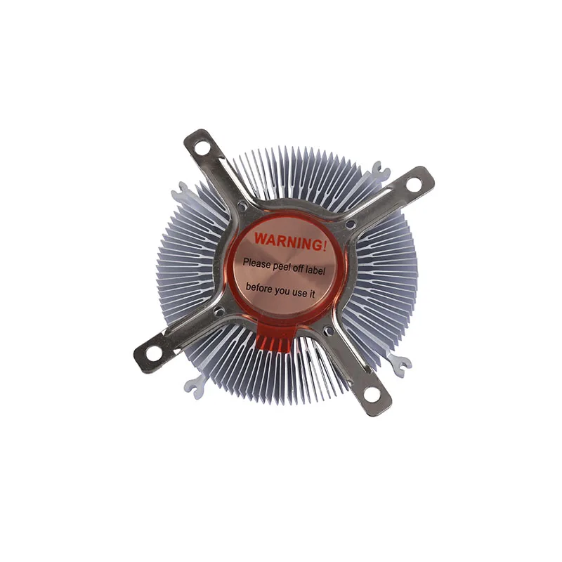 
 Анодированный вентилятор для процессора менее 65 мм для компьютера  