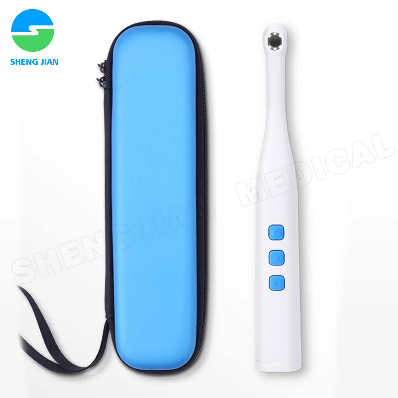 Foshan Wifi Dental Intra Oral Camera 6 Led lights 5 Megapixel 720 Hp USB endoscope monitor imaging handheld light