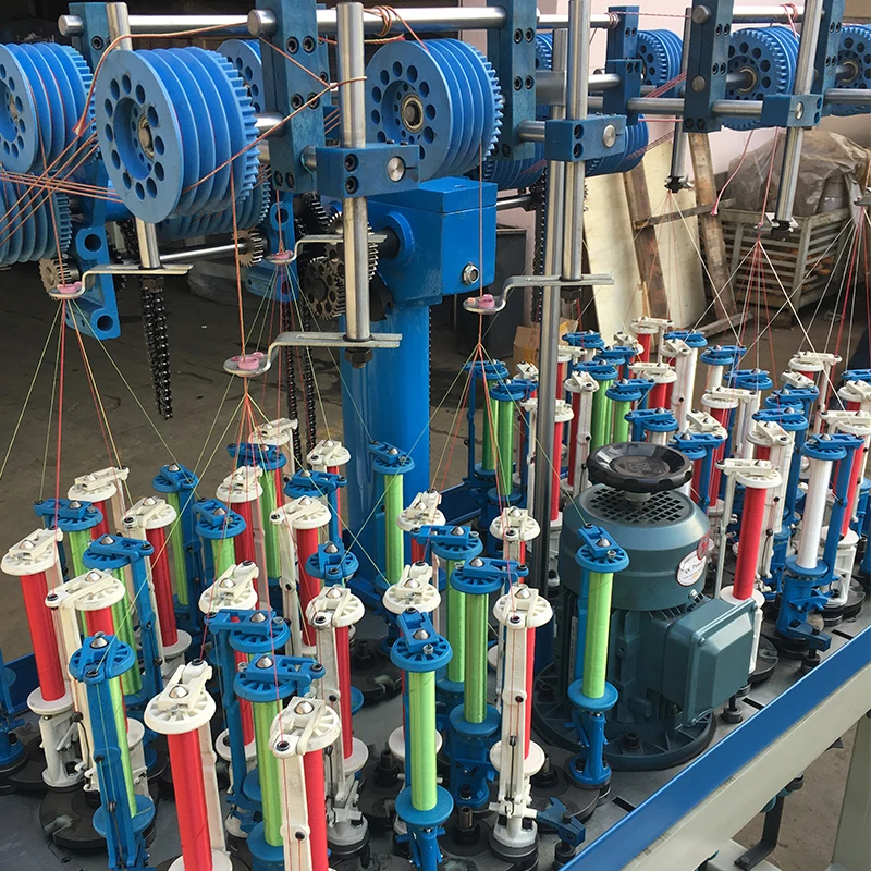 Used Rope Cord Braiding Machine Weaving Rope Making Plant