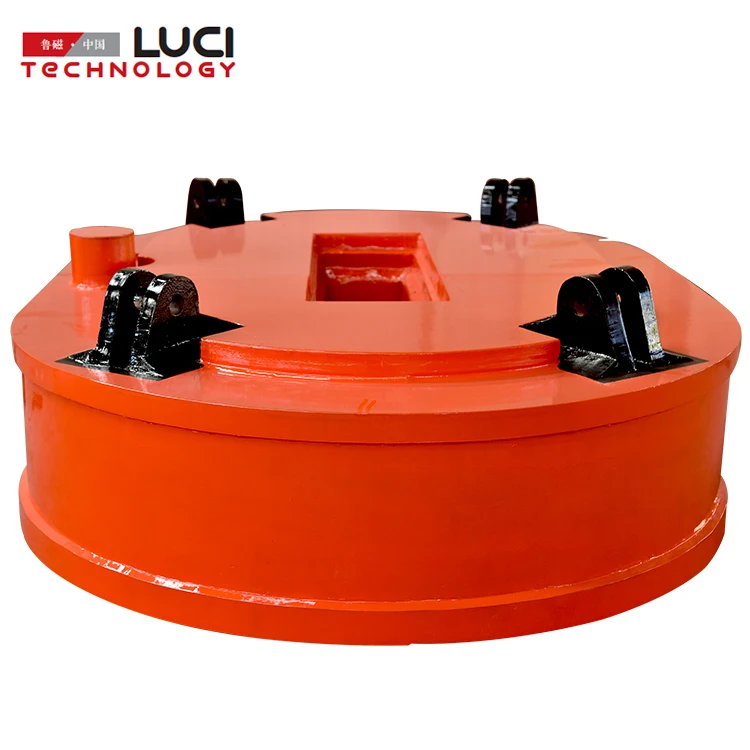 Круговое подъемное мощное электромагнитное оборудование для стальных обрывов диаметром 1200 мм