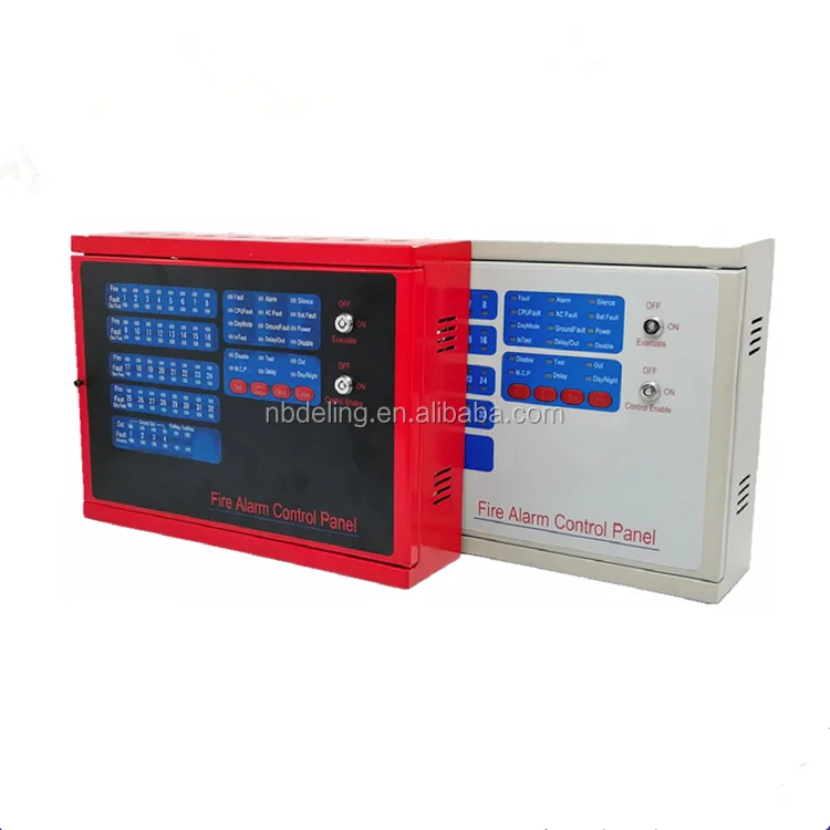 
Fire Alarm System 4 Zone Conventional Fire Control Panel-NW8200-4 