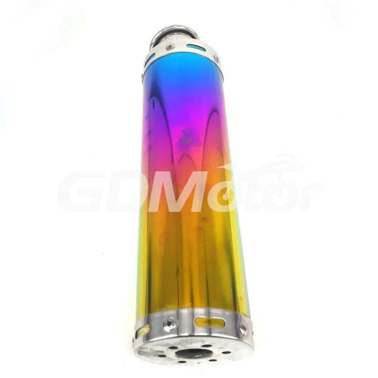 PROMOTION 50cc escapes 125cc muffler exhaust dirt bike fit for dirt bike CB400 TMAX530 CBR125 Z800