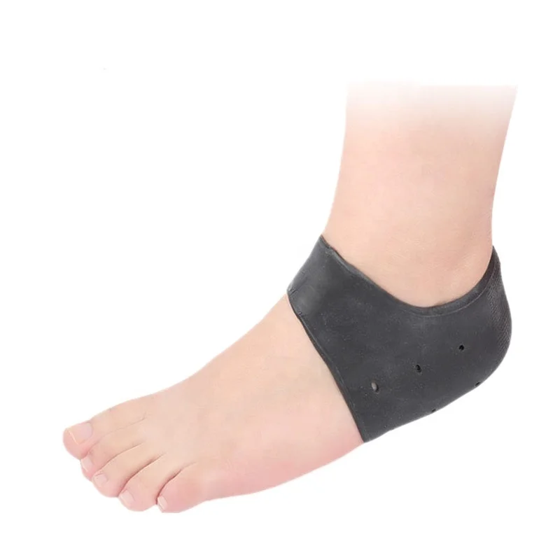 Амортизирующие силиконовые гелевые протекторы для пятки для облегчения боли в пятке