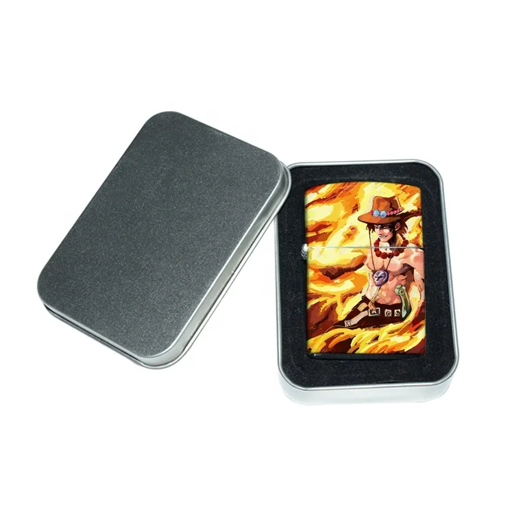 
White metal blank sublimation lighter printing coated blank lighters heat press printing white lighter with logo 
