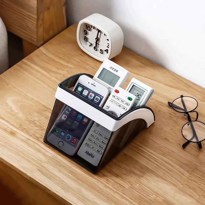 Недорогой пластиковый настольный органайзер, настольный набор, коллекция ключей с дистанционным управлением, канцелярский держатель