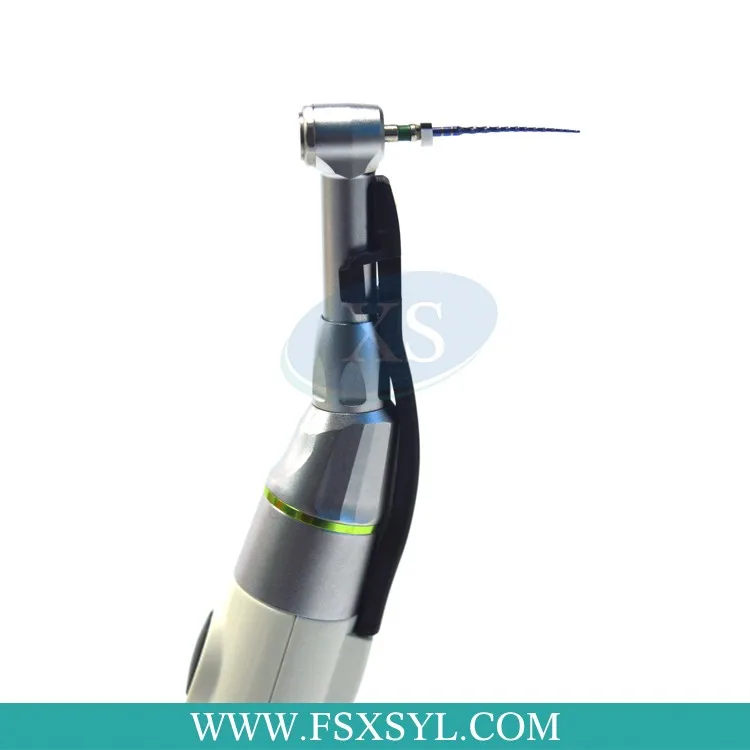 Dental cordless wireless endodontic endo motor root canal 16:1 reduction contra angle led  with high capacity battery