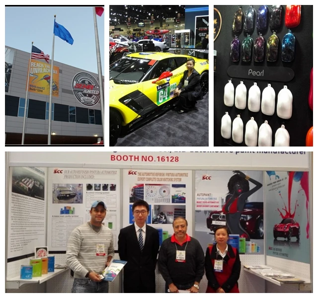 1K Basecoat Medium Coarse Silver Car Spray Paint  From SCC, China