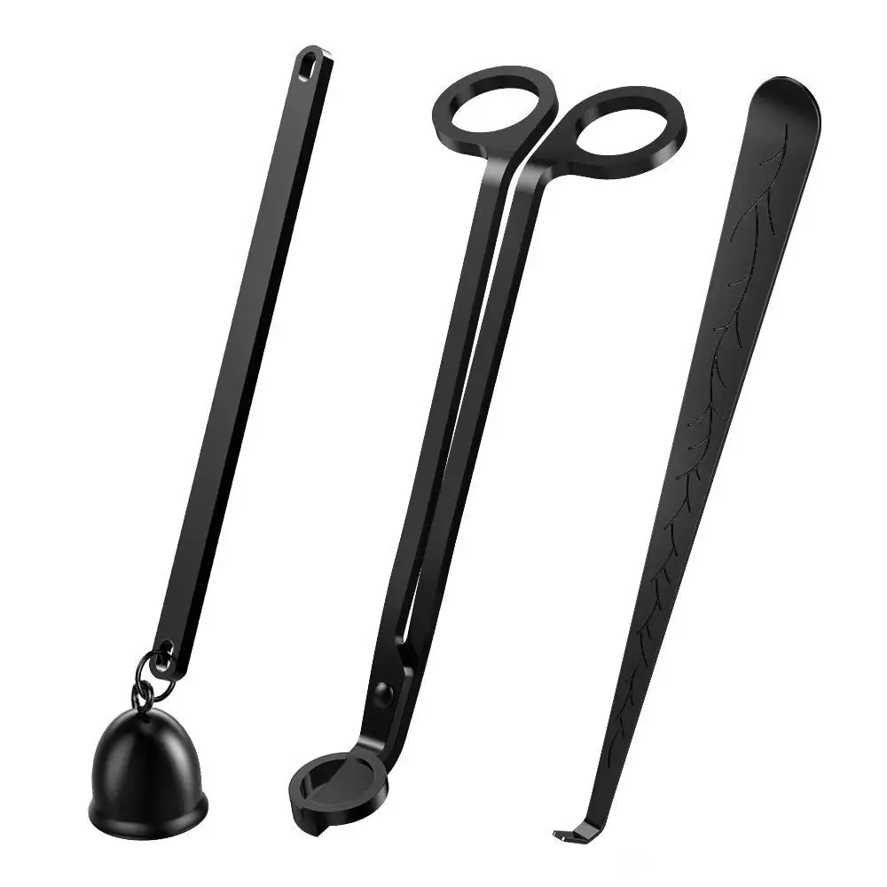 Candle Accessory Set   for 3pc stainless steel Candle Wick Trimmer Set