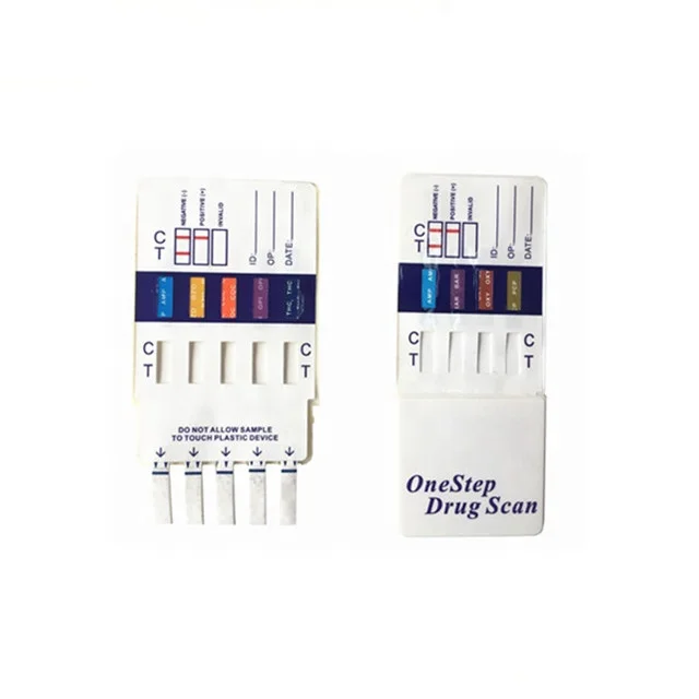 One step rapid test drug of abuse test strip cassette cup