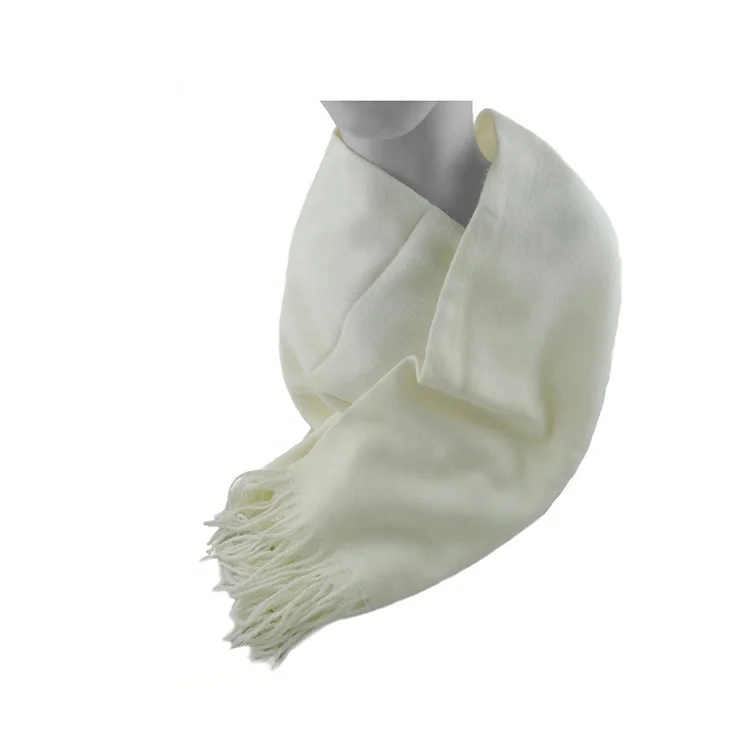 Solid color women spring winter autumn woven scarves shawls elegant blue grey white violet long scarf ready to ship in low MOQ