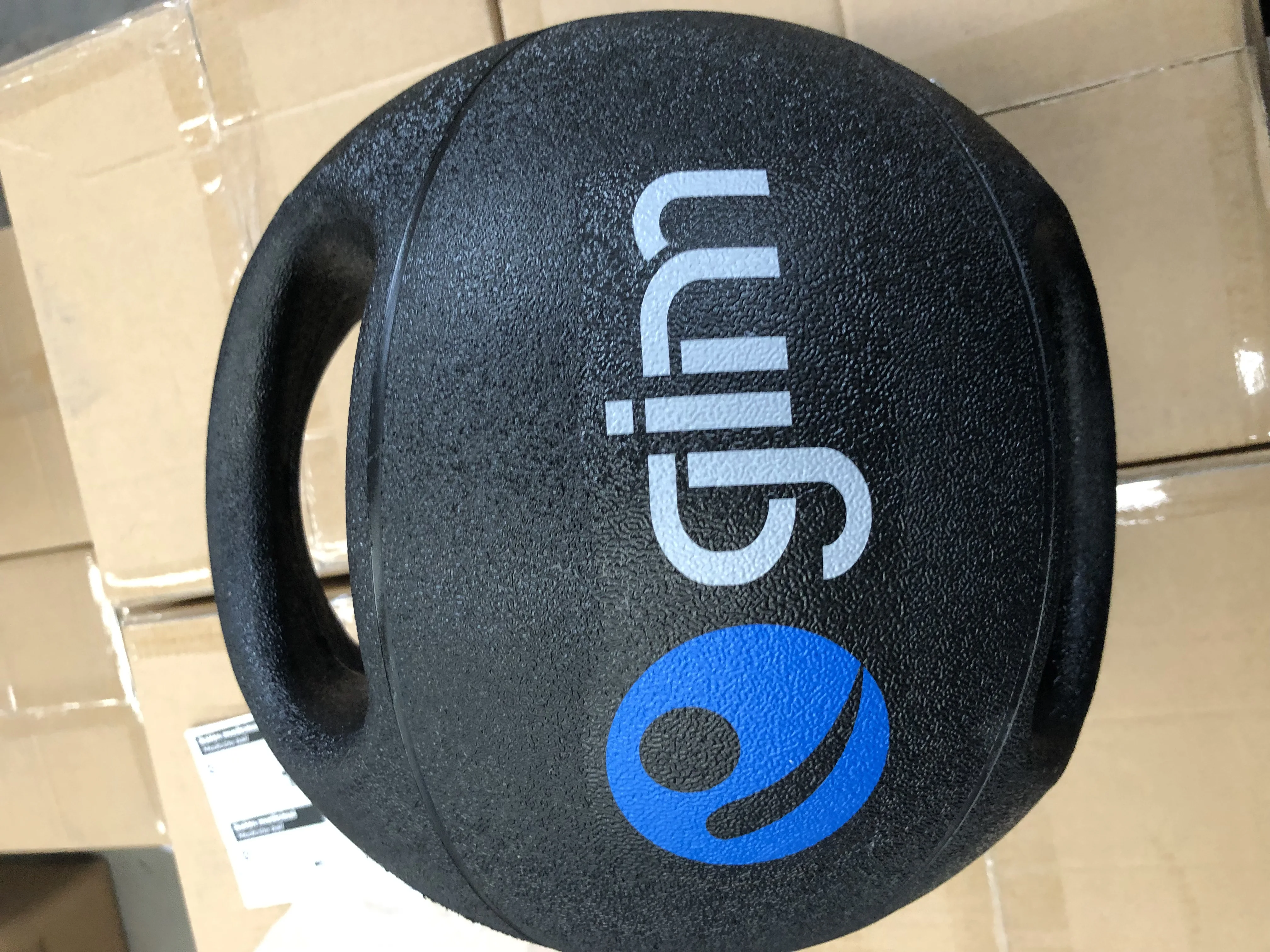 commercial gym fitness exercise balance training Medicine Weight rubber Ball