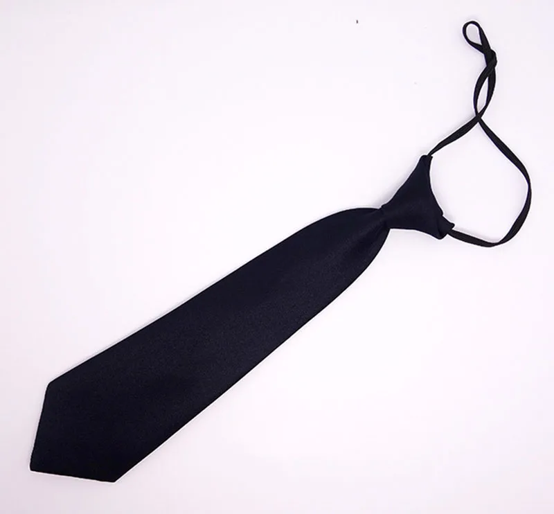 
Quick Shipping Promotion Fashion Plain Solid Color Children Necktie With Stock 