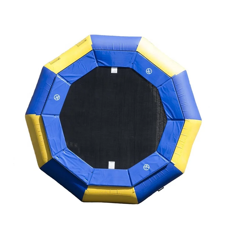 Использование Водного парка, игрушка для игры в воду, раздувной водный прыжок, батут, игры, металлическая конструкция, надувной плавающий батут