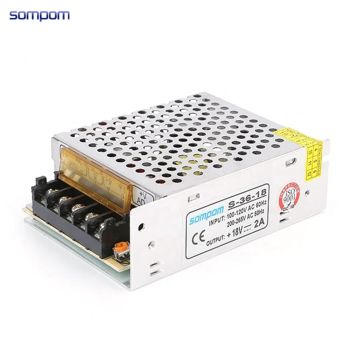 PCB модуль 240 В ac к dc 18 в 36 Вт 2a мини smps импульсный источник питания с переключаемым режимом