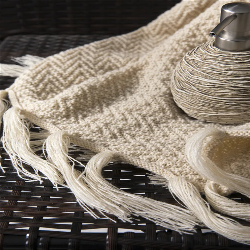 
Chinese manufacturer knitted pattern throw blanket for baby and children 