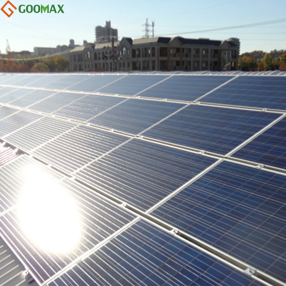 Плоская крыша панели солнечных батарей монтаж Регулируемый треугольник стойки