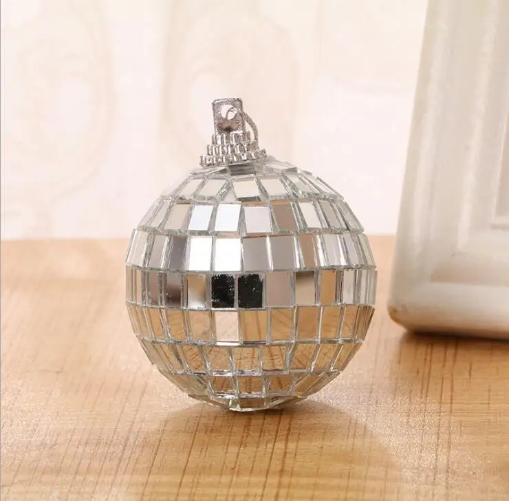 
Shiny Mirror Ball for Xmas Tree Bar Large Decorative balls for ceiling Size 20cm 