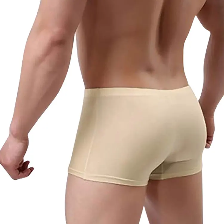 
Factory custom elastic fabric mens underwear transparent panties 