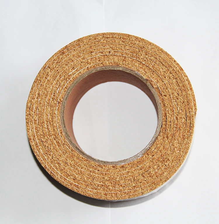 Self adhesive backing cork roll strip