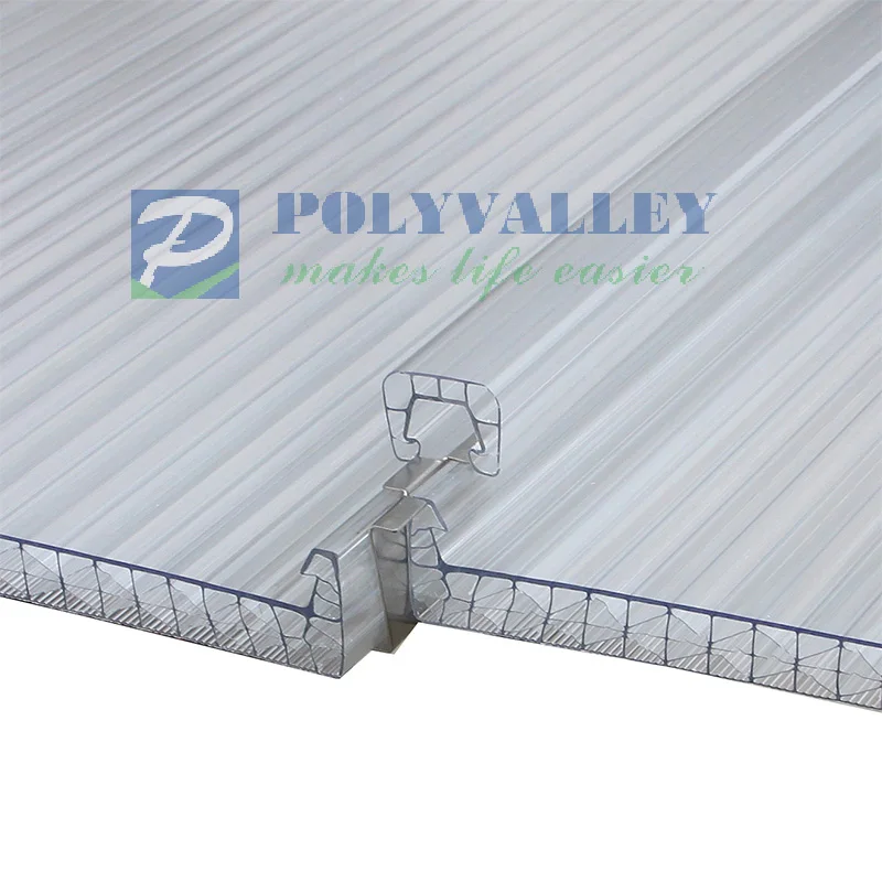 100% water proofed polycarbonate sheet for roofing with UV coating