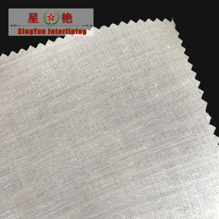 resin interlining shirt interlining textile non woven fusible interlining for men clothes
