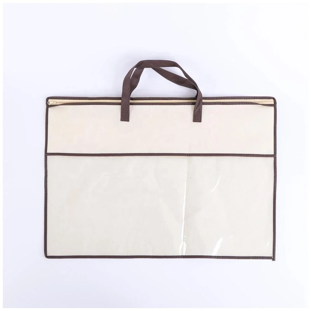 
OEM logo printed Plastic clear PVC window wedding dress suit cover garment bag 