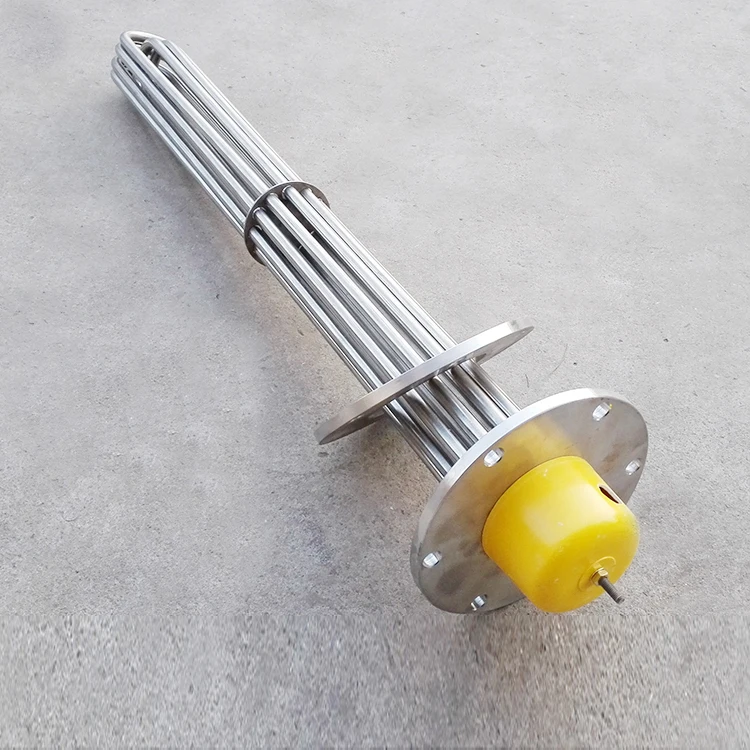 
Brass Flange Hexagon Head Electric Heat Pipe Cut Heating Element Water Heater Pipe electrical part 