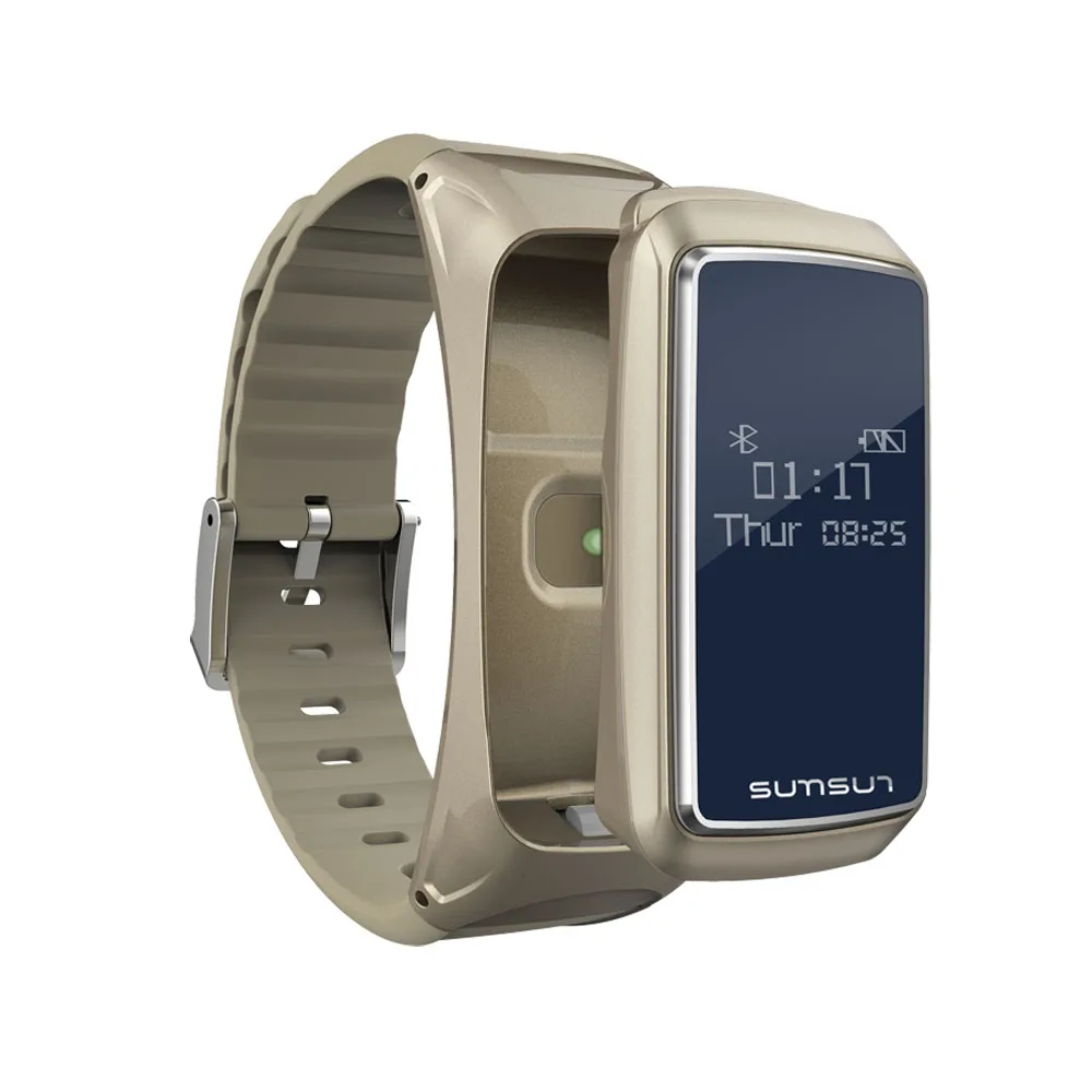 
Smart Talk Band, OEM Fitness Bracelet Tracker with Earphone, Bluetooth Ring Activity Tracker Amazon 