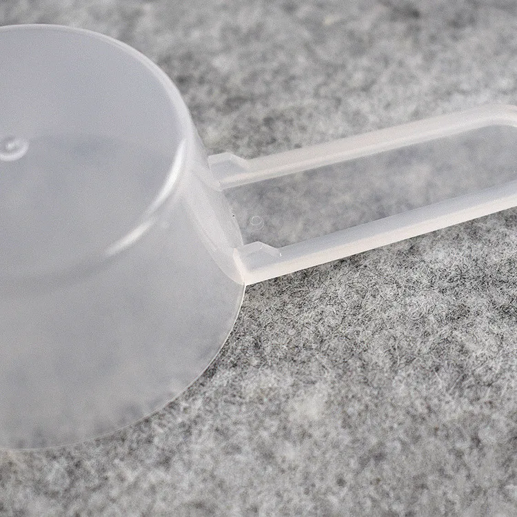 Прозрачная ложка для стирального порошка, мерные ложки для пищевых продуктов, мерные ложки для пластиковых порошков