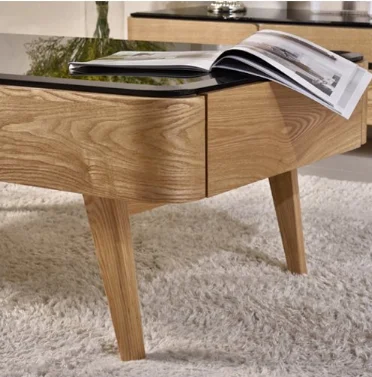 Low Price Guaranteed Quality Cheapest Modern Coffee Table Black Glass Top