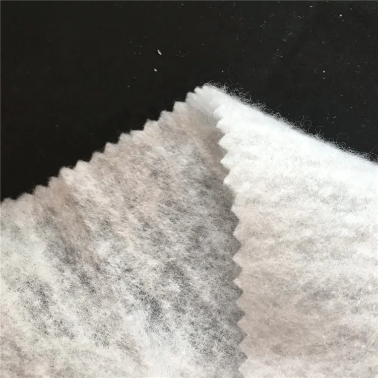 100% polyester needle punched nonwoven felt non-woven needle punch interlining fabric for garment making
