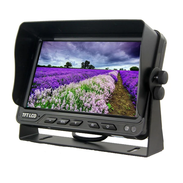 7 inch Car Monitor Car Quad Rearview Monitor Car Parking Monitor