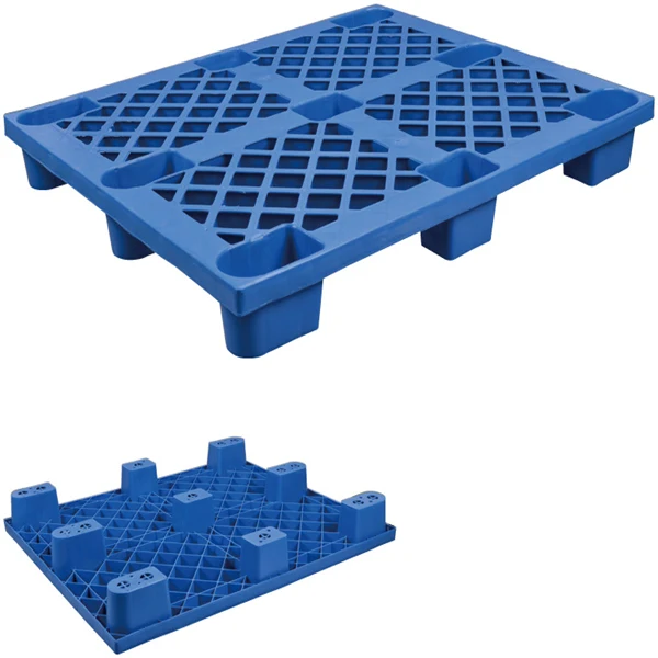 Logistics Warehouse Heavy Duty Stackable Reinforced Plastic Type Euro Pallets