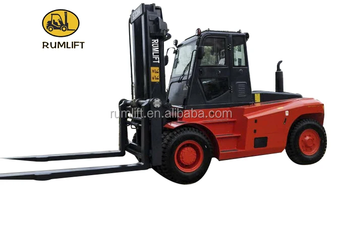 Дизельный вилочный погрузчик 12 тонн с японским двигателем