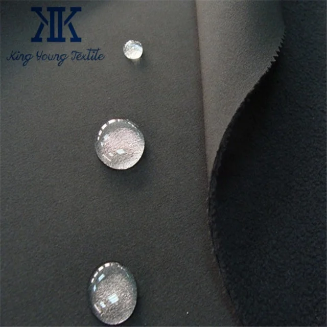 3 layer TPU bonding windproof waterproof polyester softshell fabric
