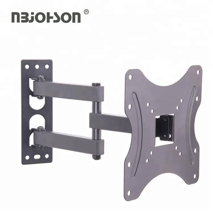 Adjustable Vertical Retractable Full Motion 90 Degree Swivel Bracket for 17-37 Inches TV (LED322)