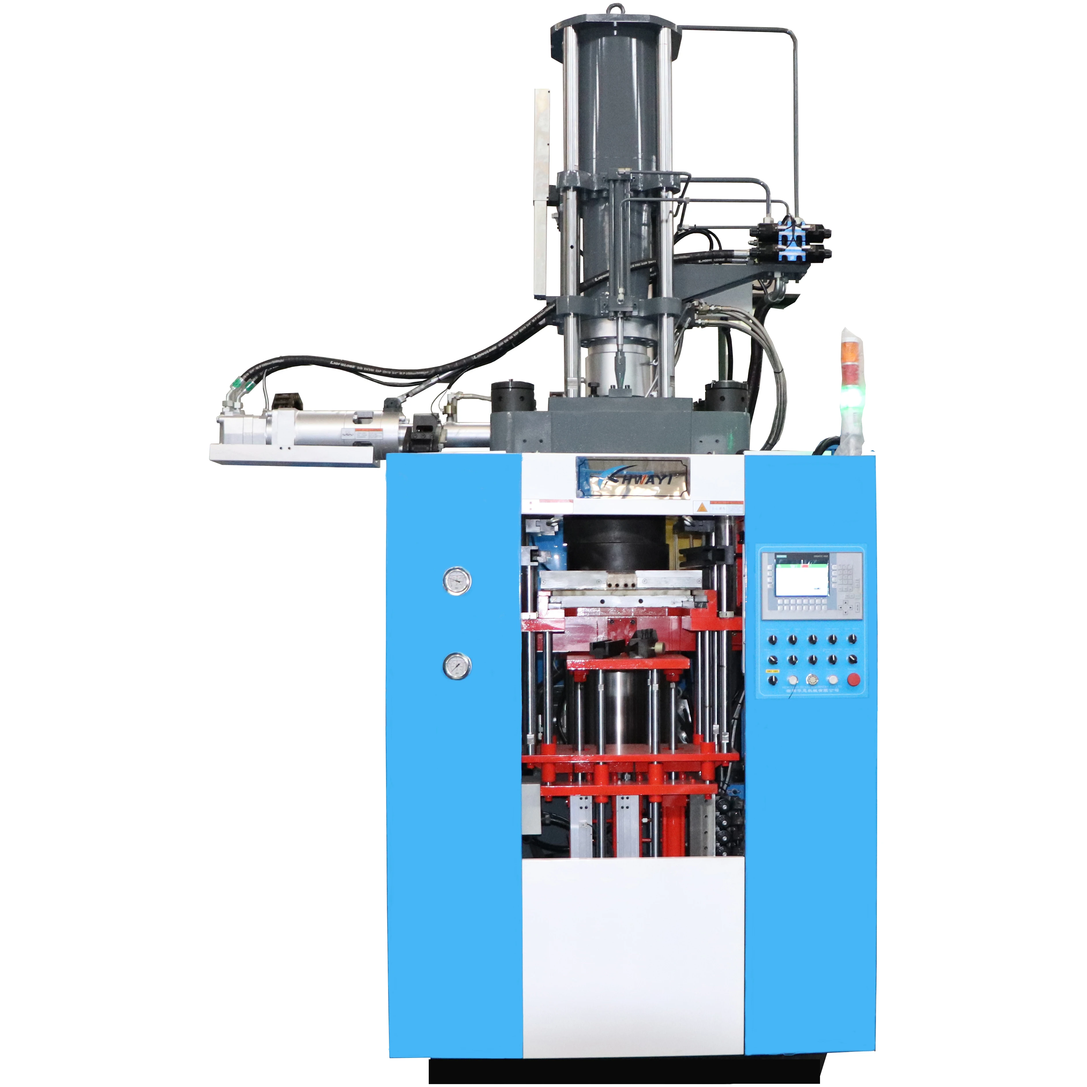 
Hot-selling Huayi 100A 100Ton famous brand rubber injection molding machine for small nature rubber auto parts 