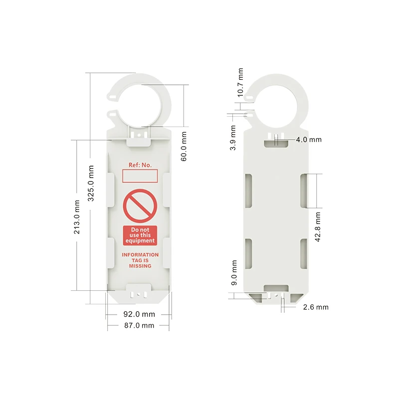 BOZZYS Manufacture ABS safety Scaffold lockout tagout